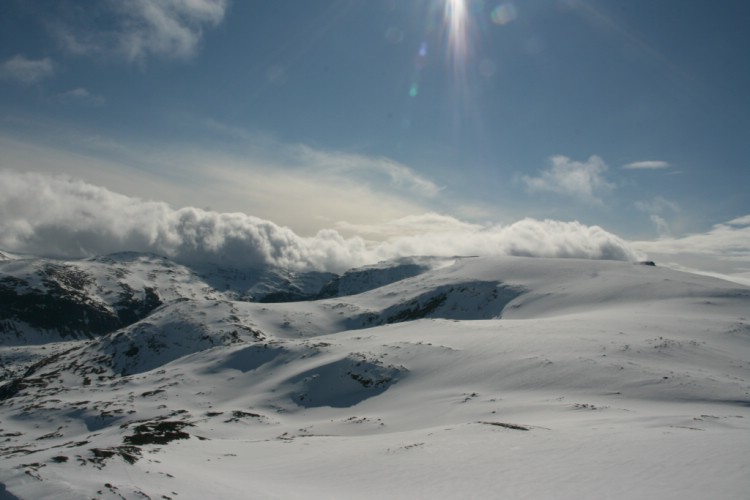 Heliski Riksgränsen 8 maj 2009. Foto: Andreas Bengtsson