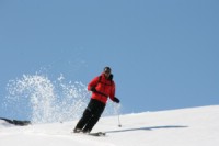 Heliski Riksgränsen 17 maj 2009. Foto: Andreas Bengtsson
